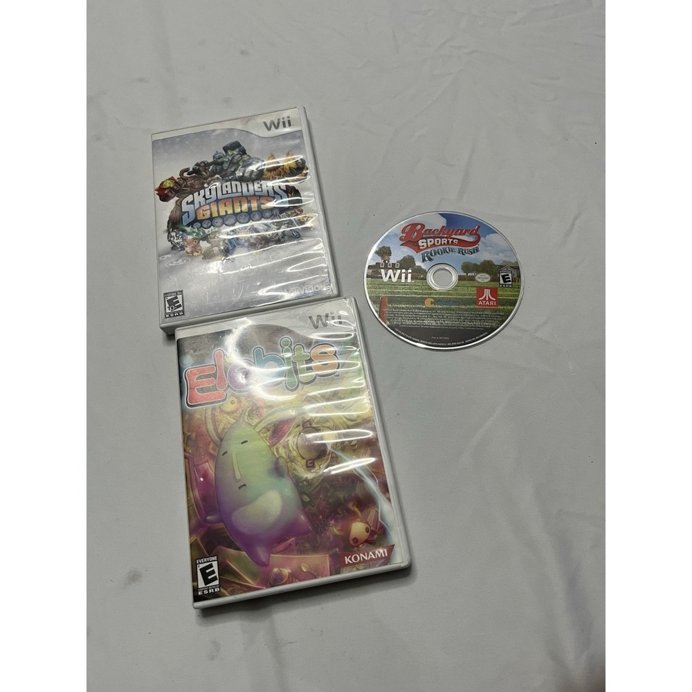 Lot Of 3 Wii Games